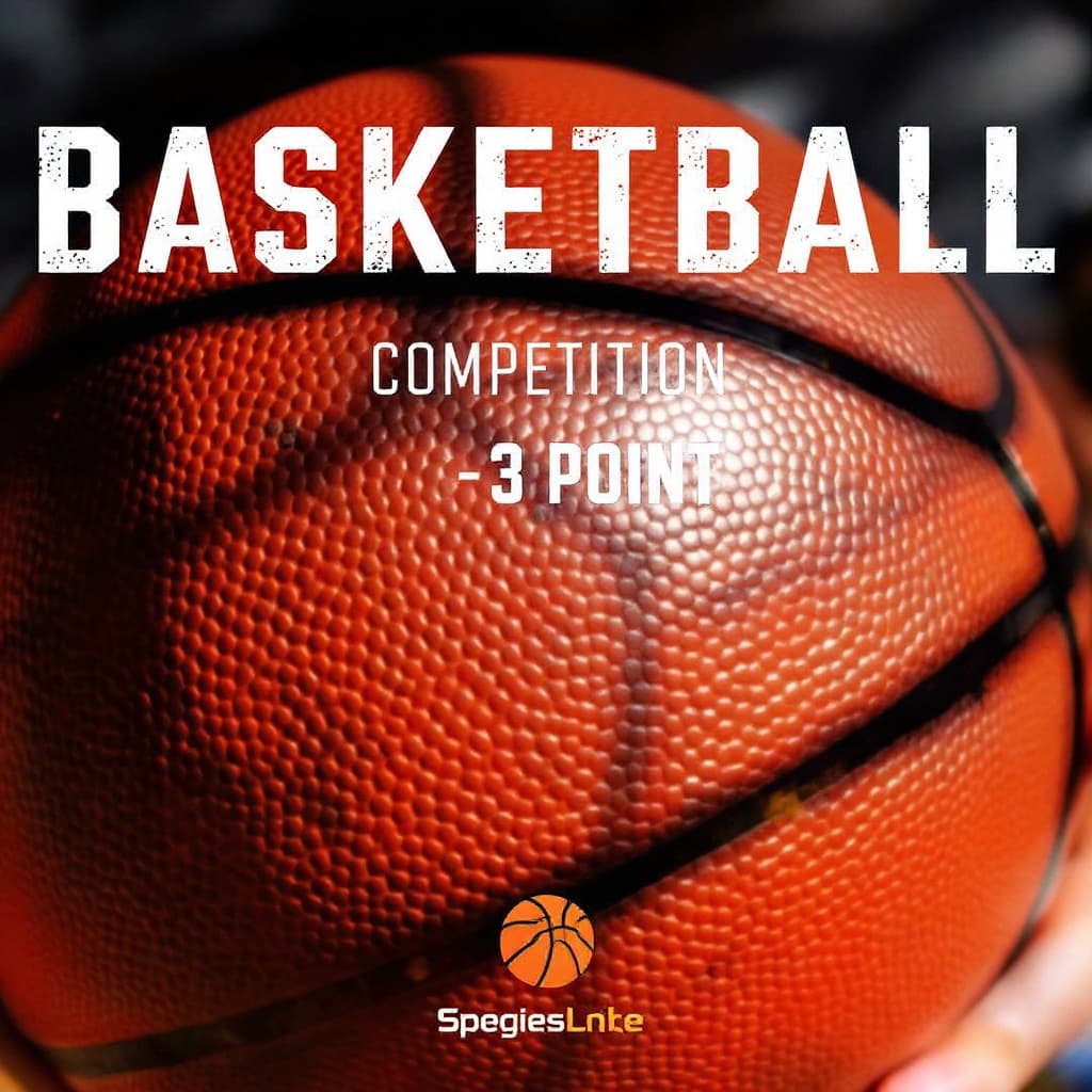AI generated: 3 point basketball competition