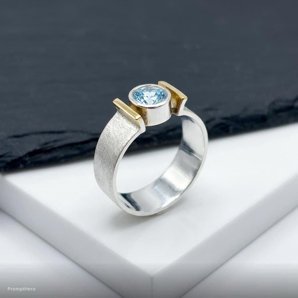 AI generated: imagen de anillo retocada como si fuese para catalogo
