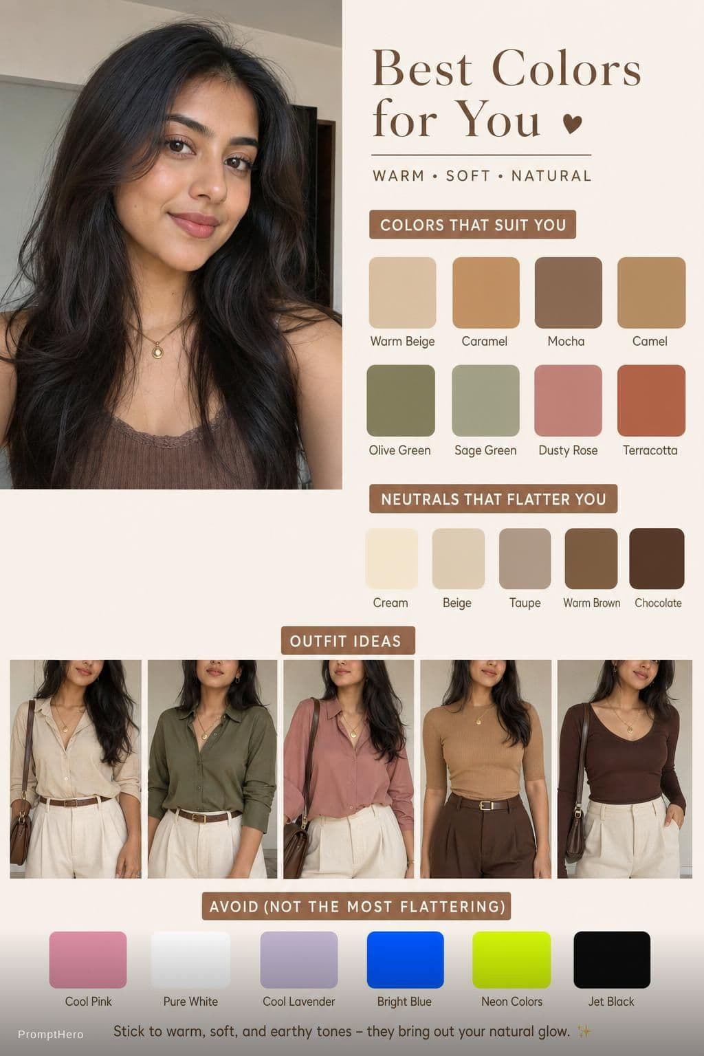 AI generated: create a same color which suits my skin color
