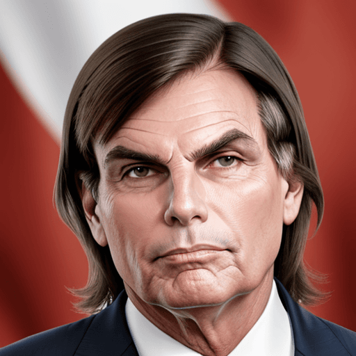 AI generated: face presidente Jair  Bolsonaro