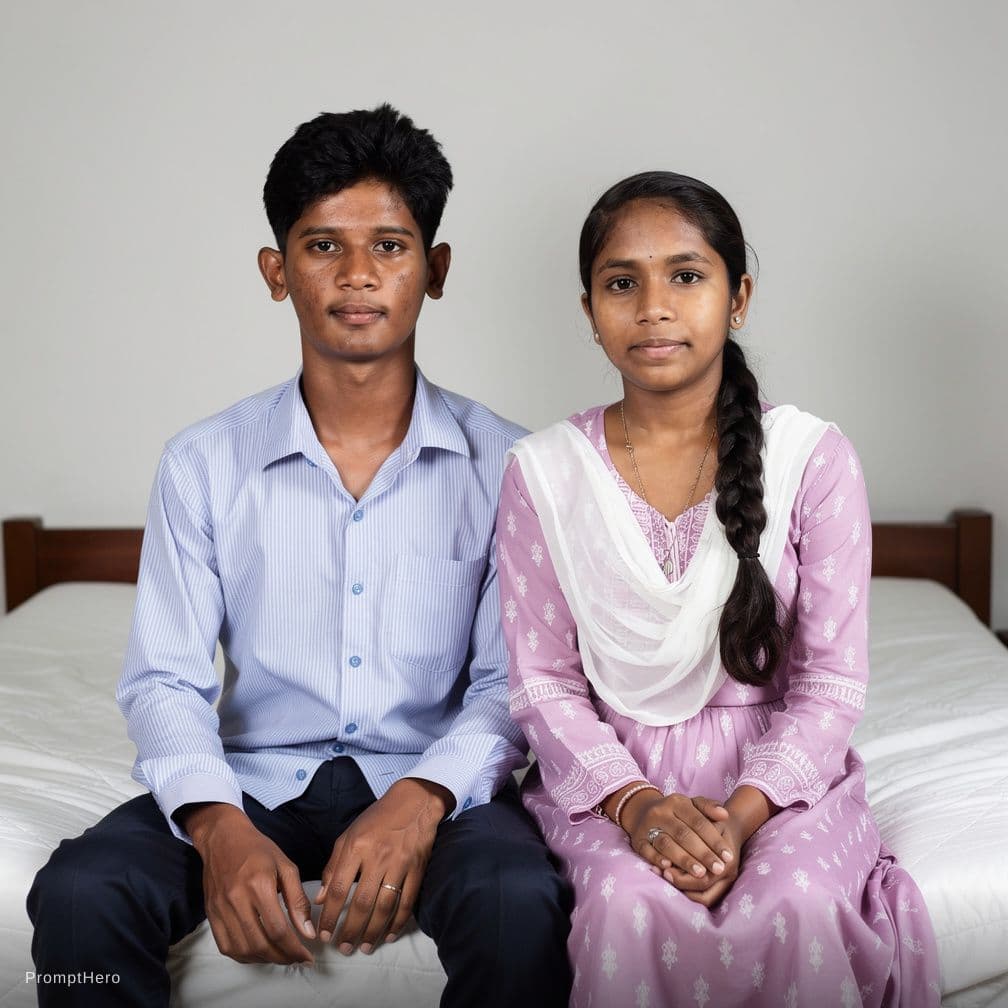 AI generated: couple sex in bad