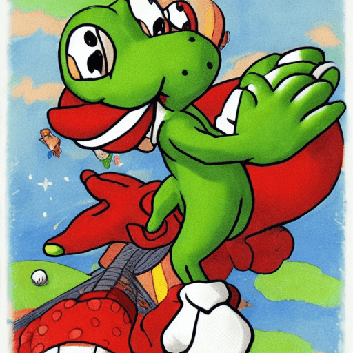 AI generated: yoshi