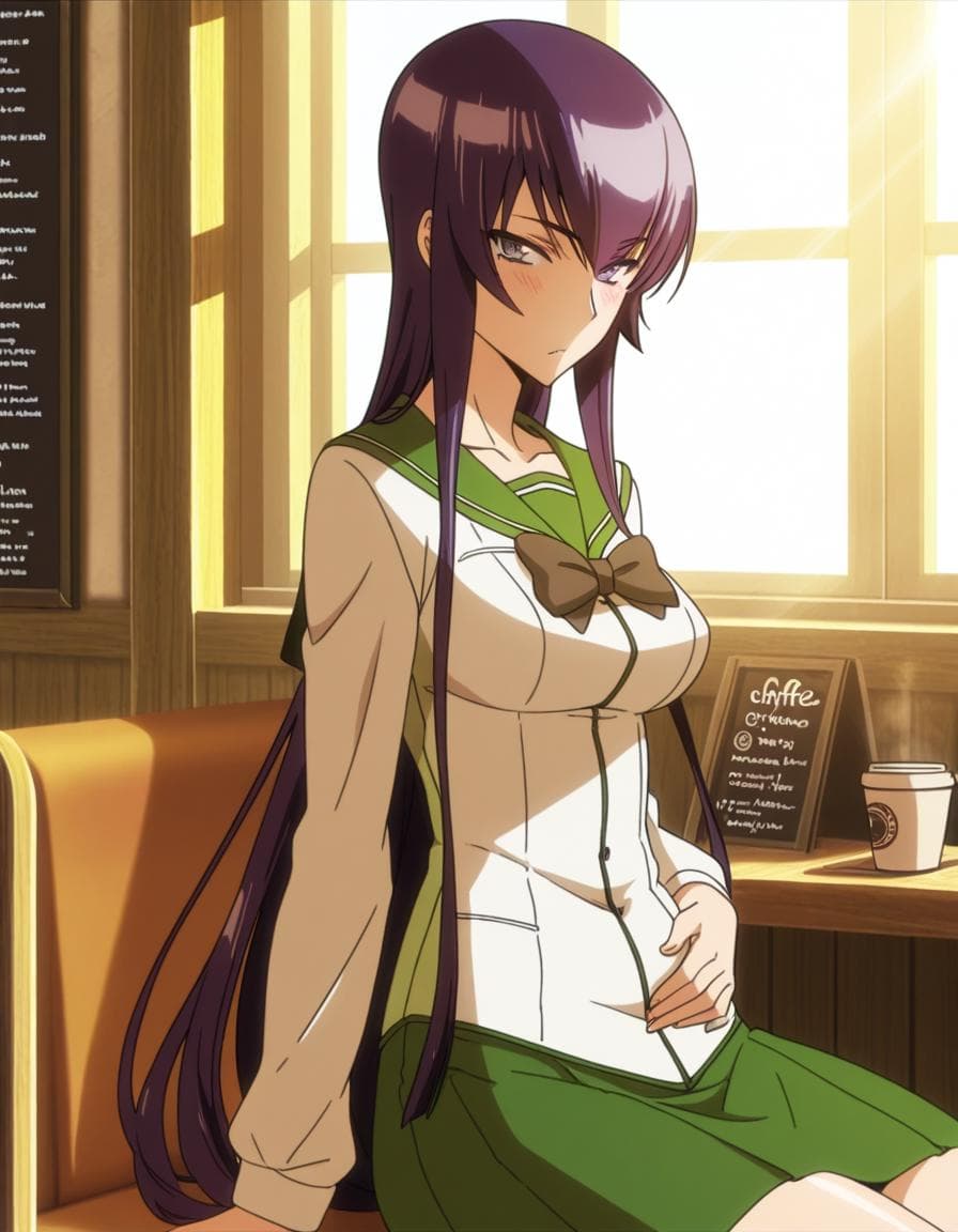 Saeko Busujima (毒島 冴子) - Highschool of the Dead (学園黙示録)