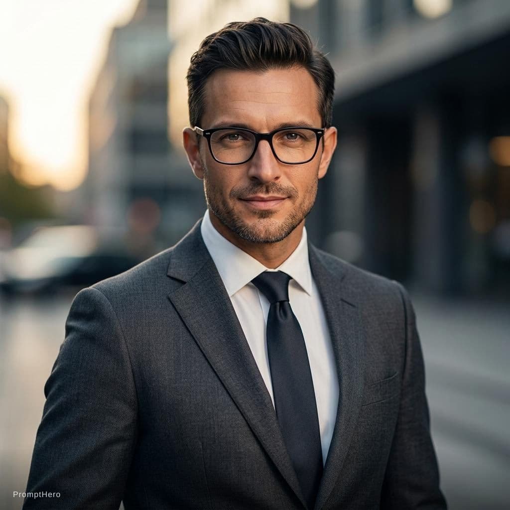AI generated: To be like a very handsome model