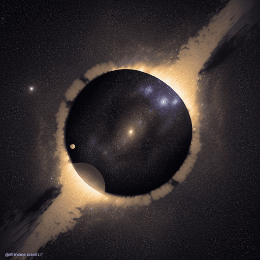 AI generated: Criar uma praia espacial , com a lua de fundo , 64K e estrelas de alta definição cores vibrantes no ...