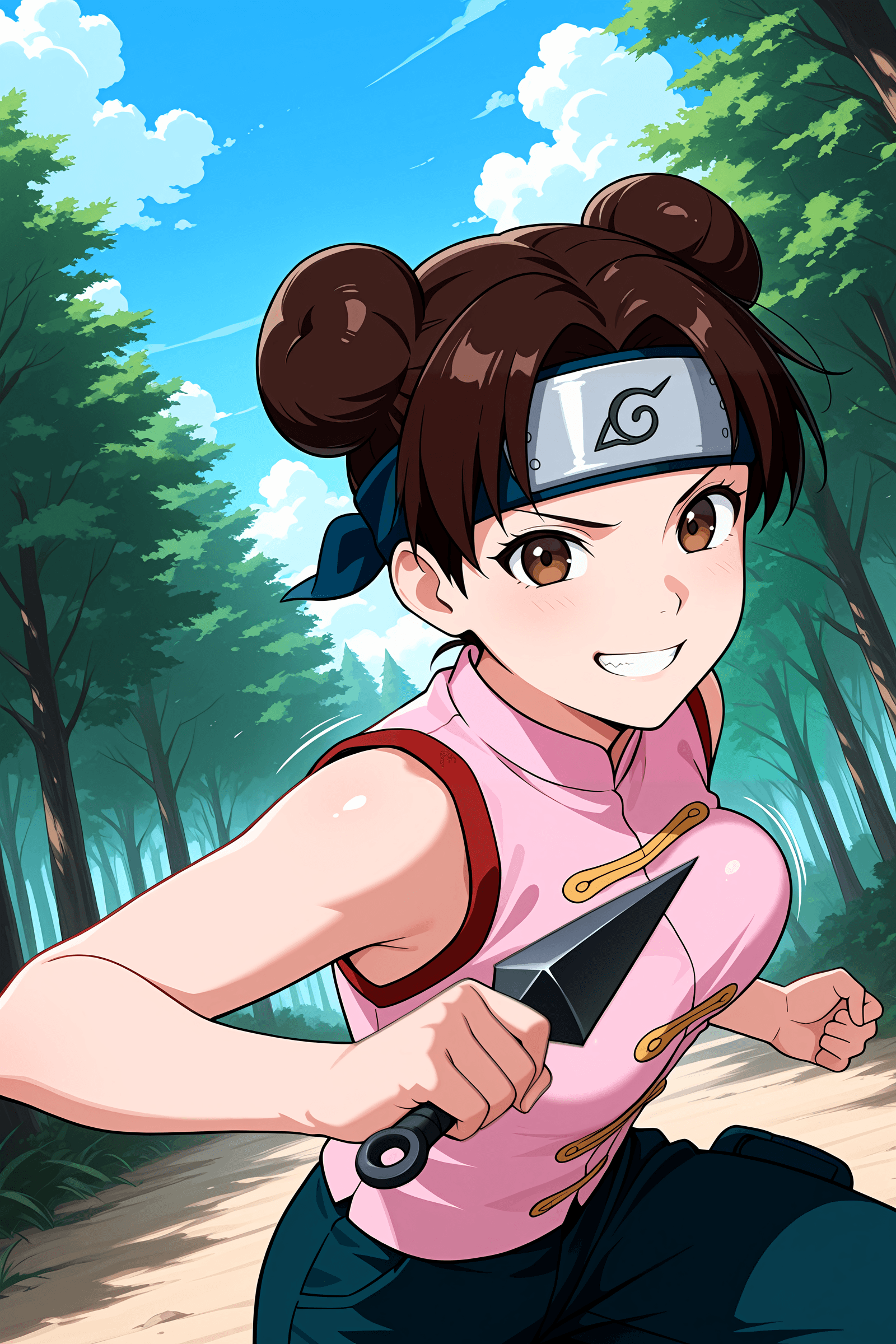 Tenten Genin (Naruto) COMMISSION