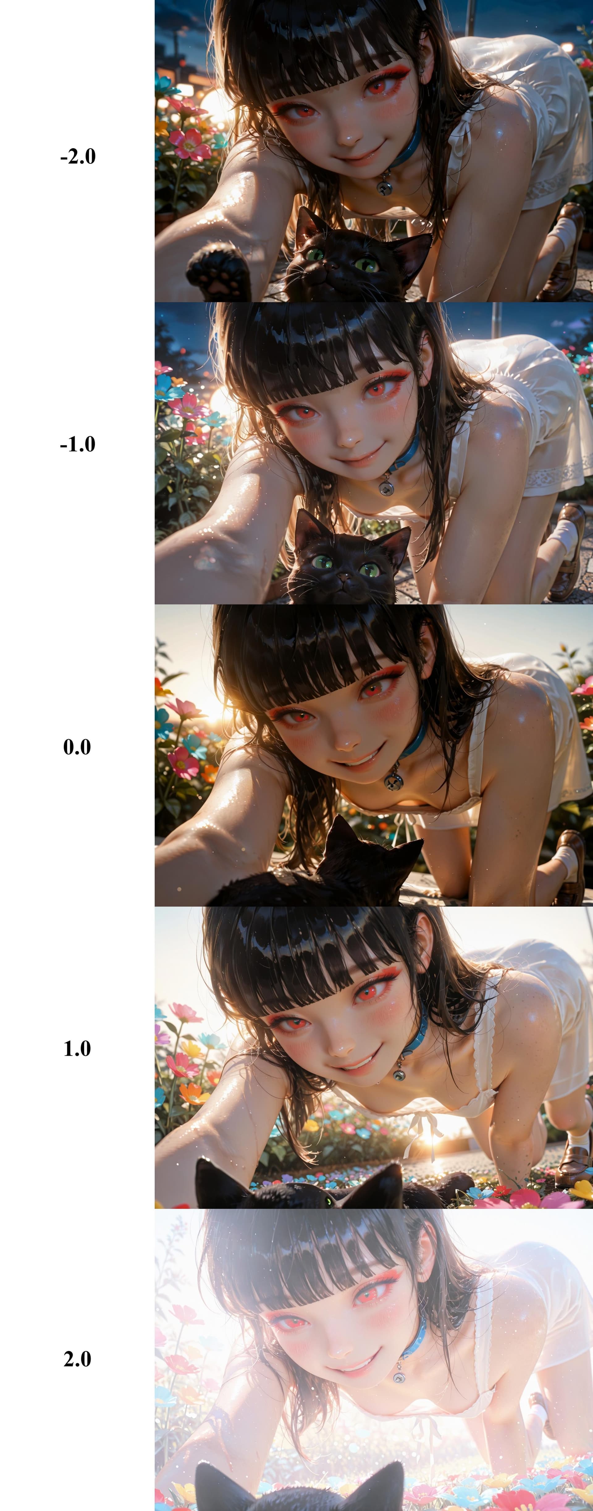 Lighting slider