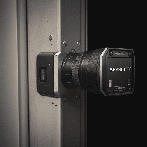 AI generated: High resolution photography, security