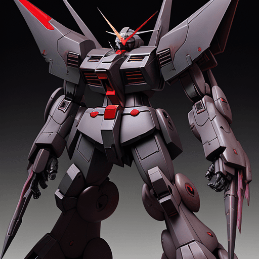 AI generated: EVIL techstep, neurofunk, abstract, GUNDAM, robot monster, dark - Variations (Strong) by @ほ