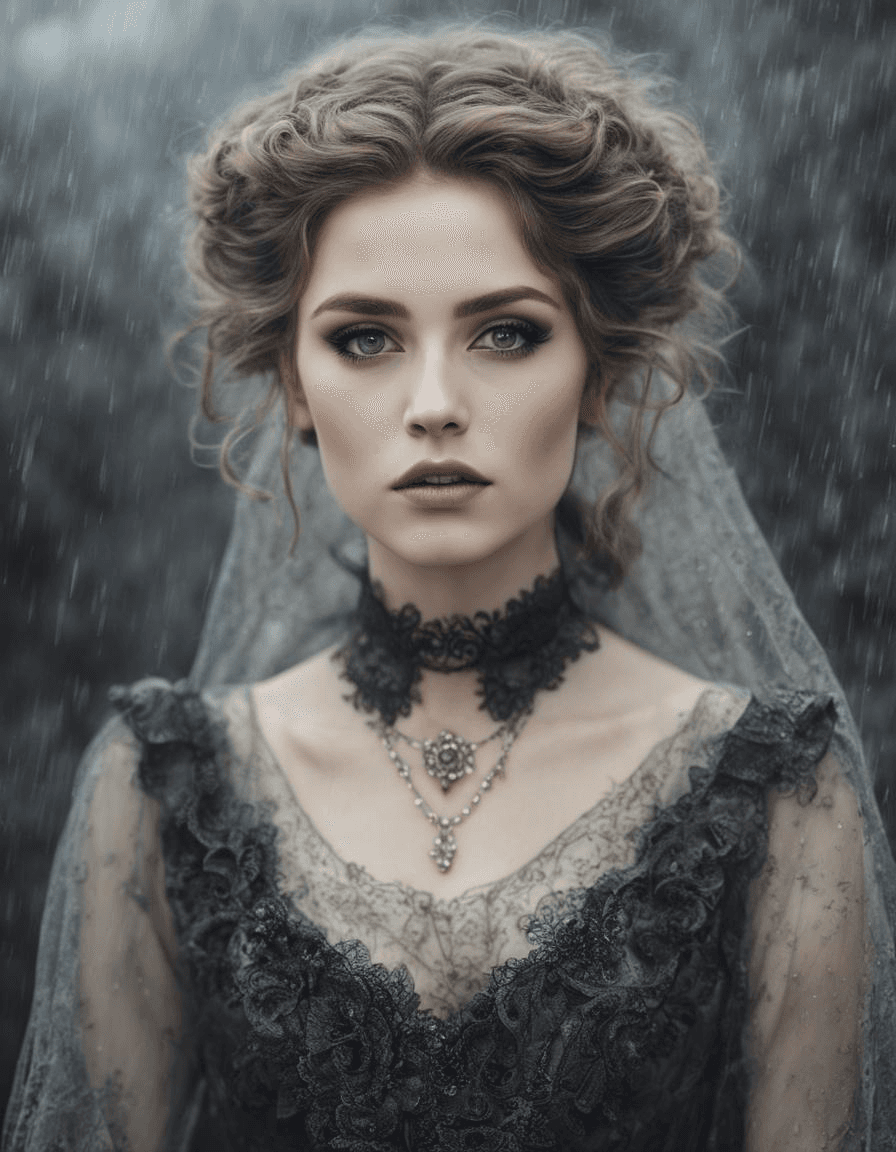 AI generated: Raw, masterpiece, perfectly centered, stunning, fantasy, Victorian, gorgeous, stunningly beautiful y...