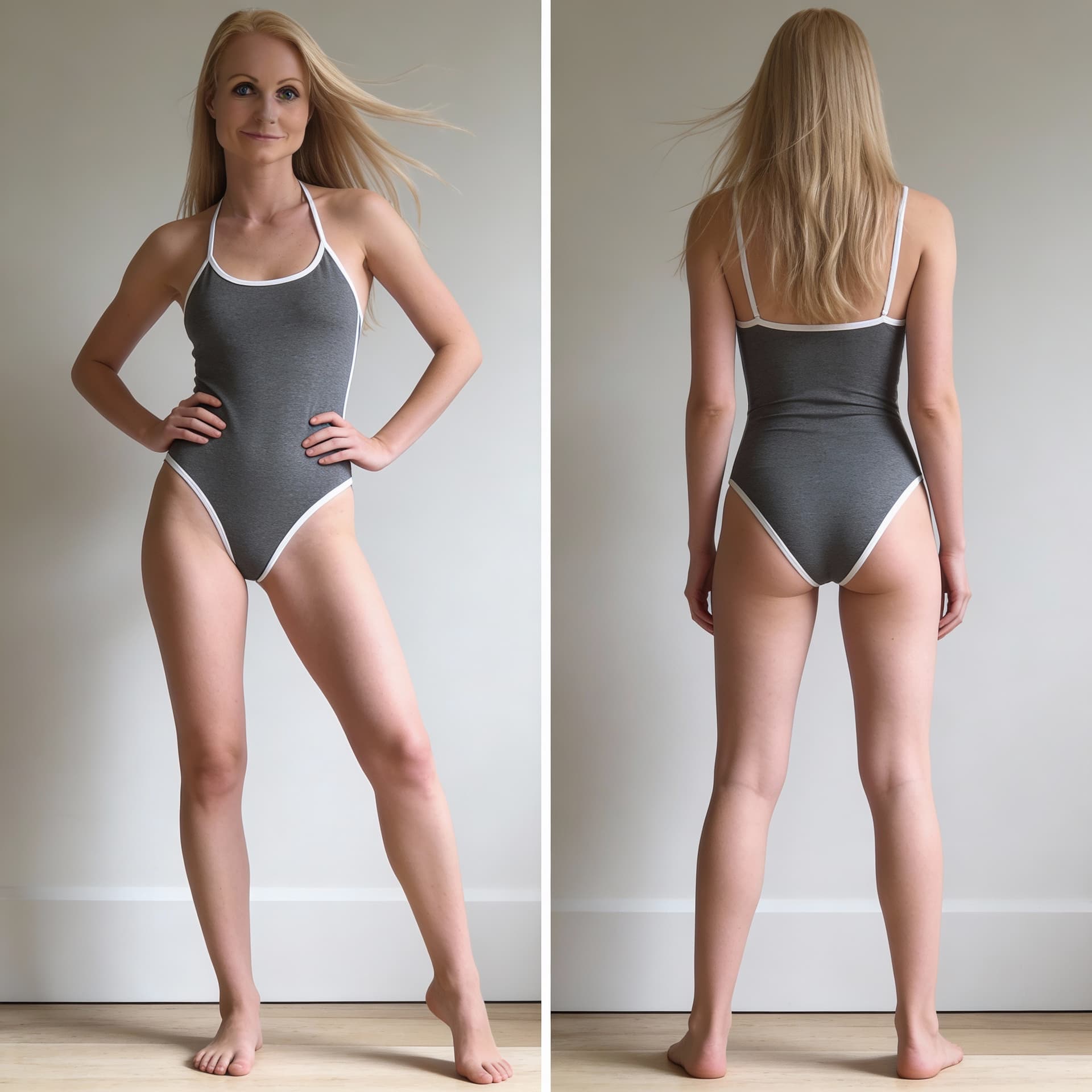 AI generated: [--- Разделение изображения ---]
split image into two halves:
left half — frontal view of the model ...