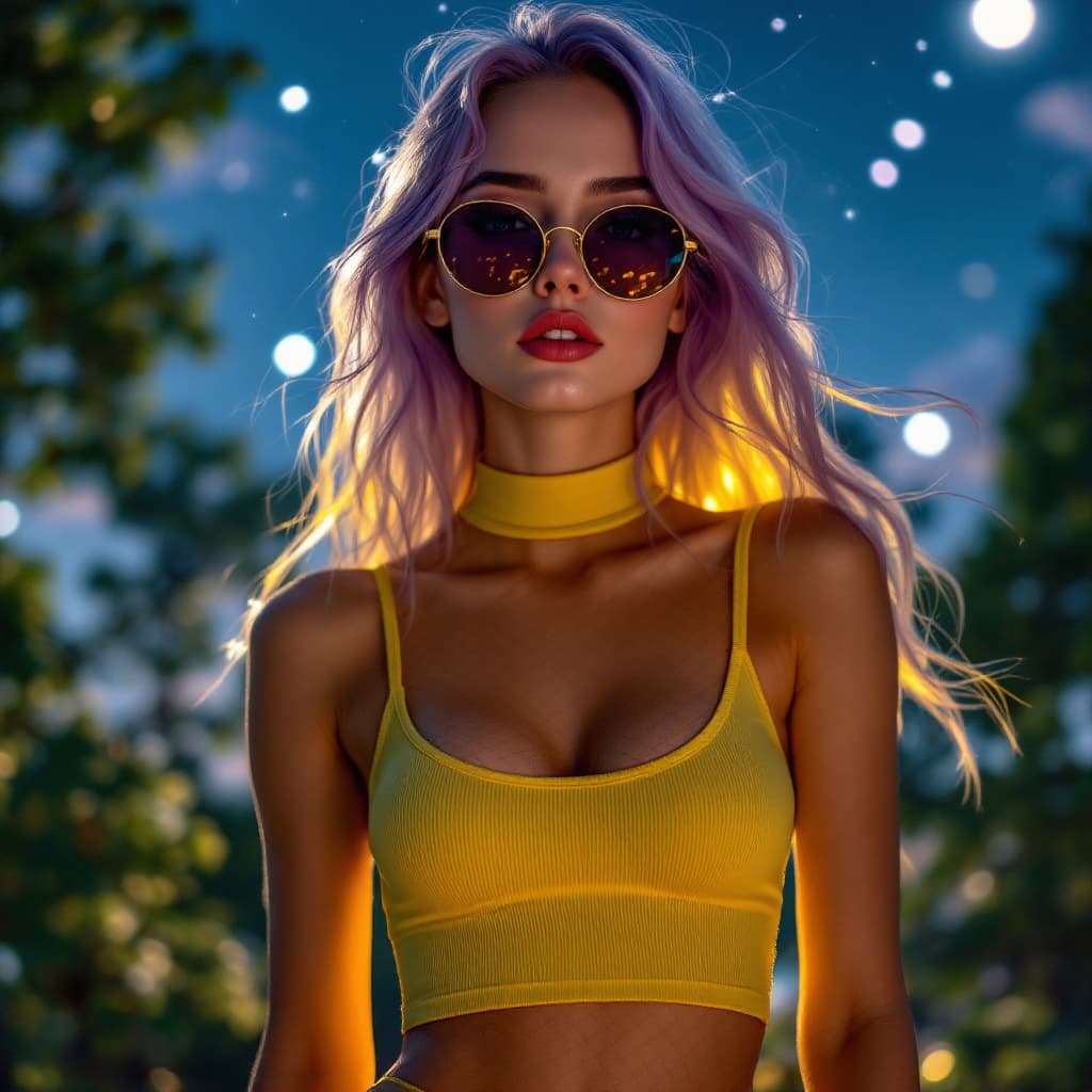 AI generated: sw1mc0v3r, shirt, see-through, fishnet lace,<lora:sw1mc0v3r-000010:1>, from_above, crop top, detaile...