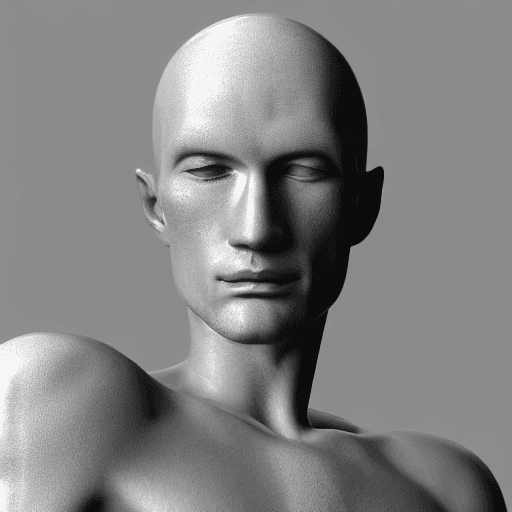 AI generated: Truly Perfect Male Anatomy It is the shape of a monk in Buddhism. +has a face like my profile+beauti...