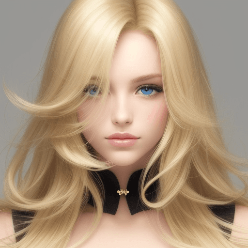 AI generated: beauty,blond hair
