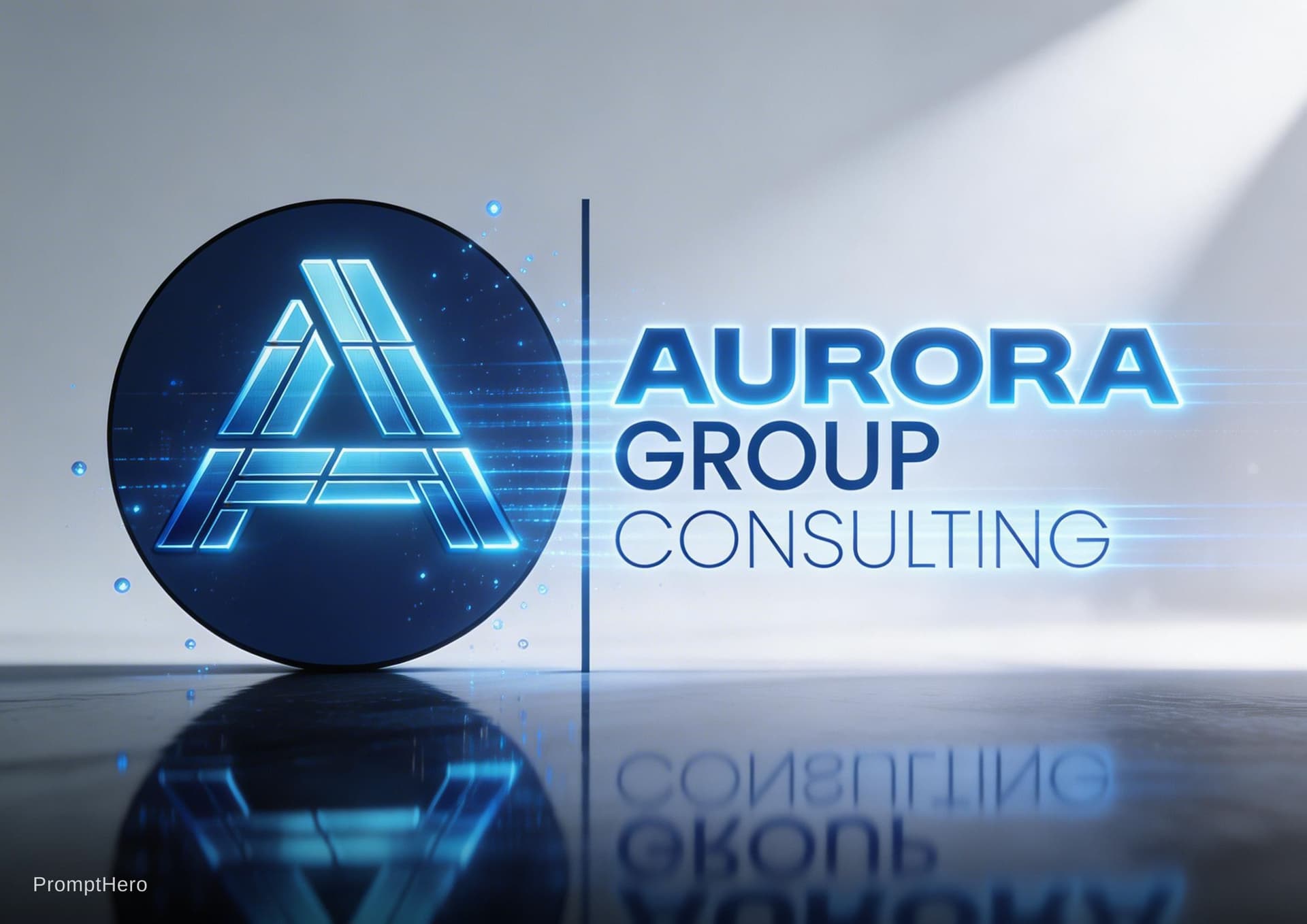 AI generated: Cinematic commercial animation of a corporate logo reveal.
Start with a clean, minimal white studio ...