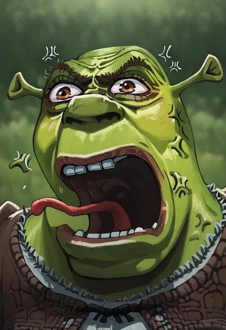 REEEEEEEEEEEEE / Enraged Pepe Pony&IL | Shrekman Meme models