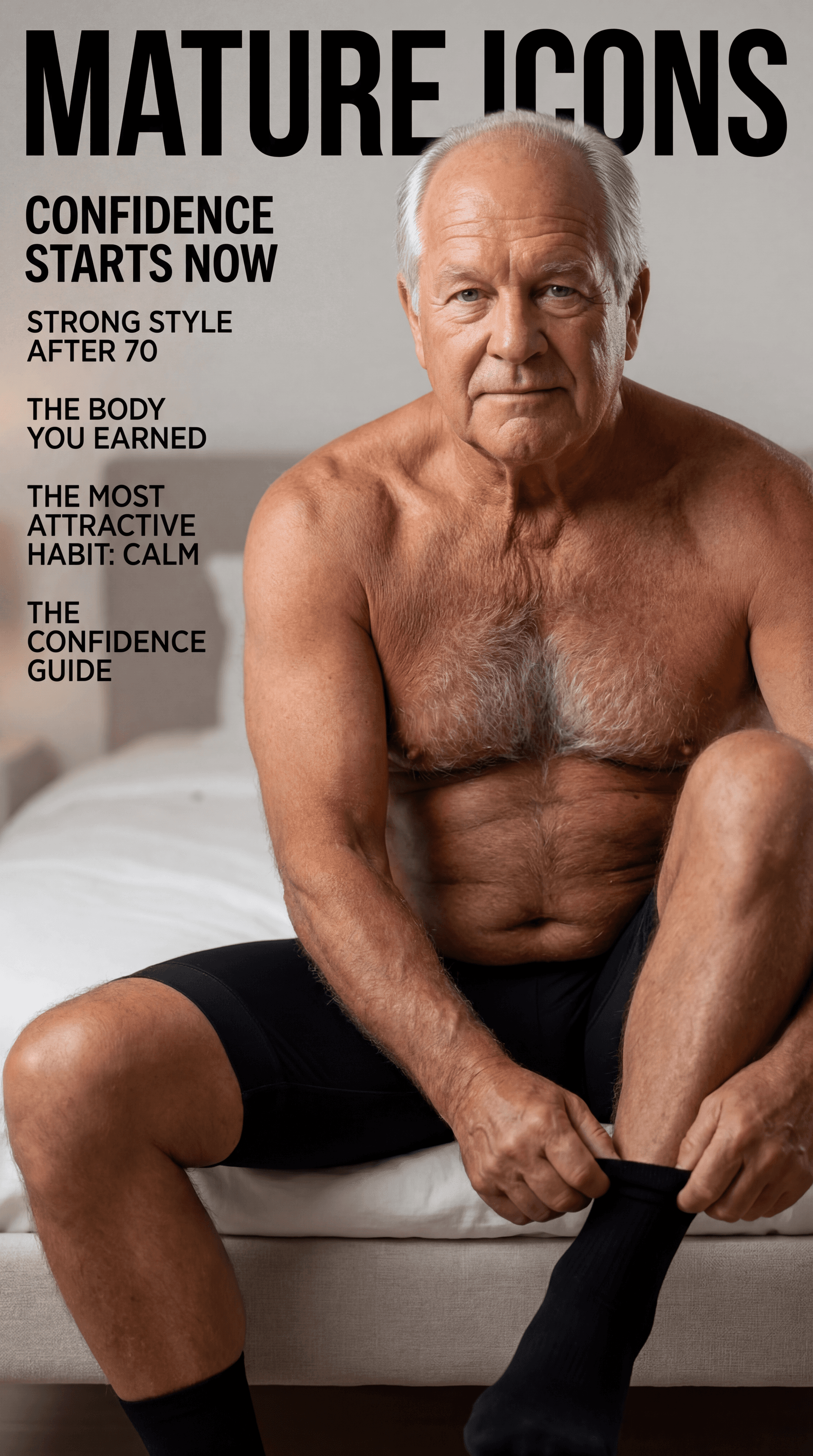 AI generated: FASHION MAGAZINE COVER. NOT CGI. NOT LIFESTYLE.
Ultra-realistic high-end editorial photography with ...