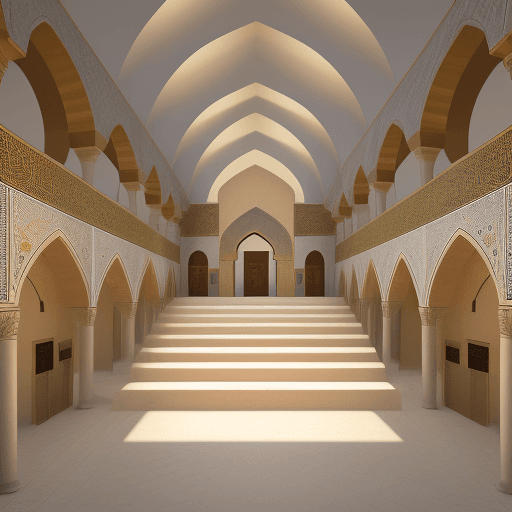 AI generated: Syrian traditional digital museum using sustainability