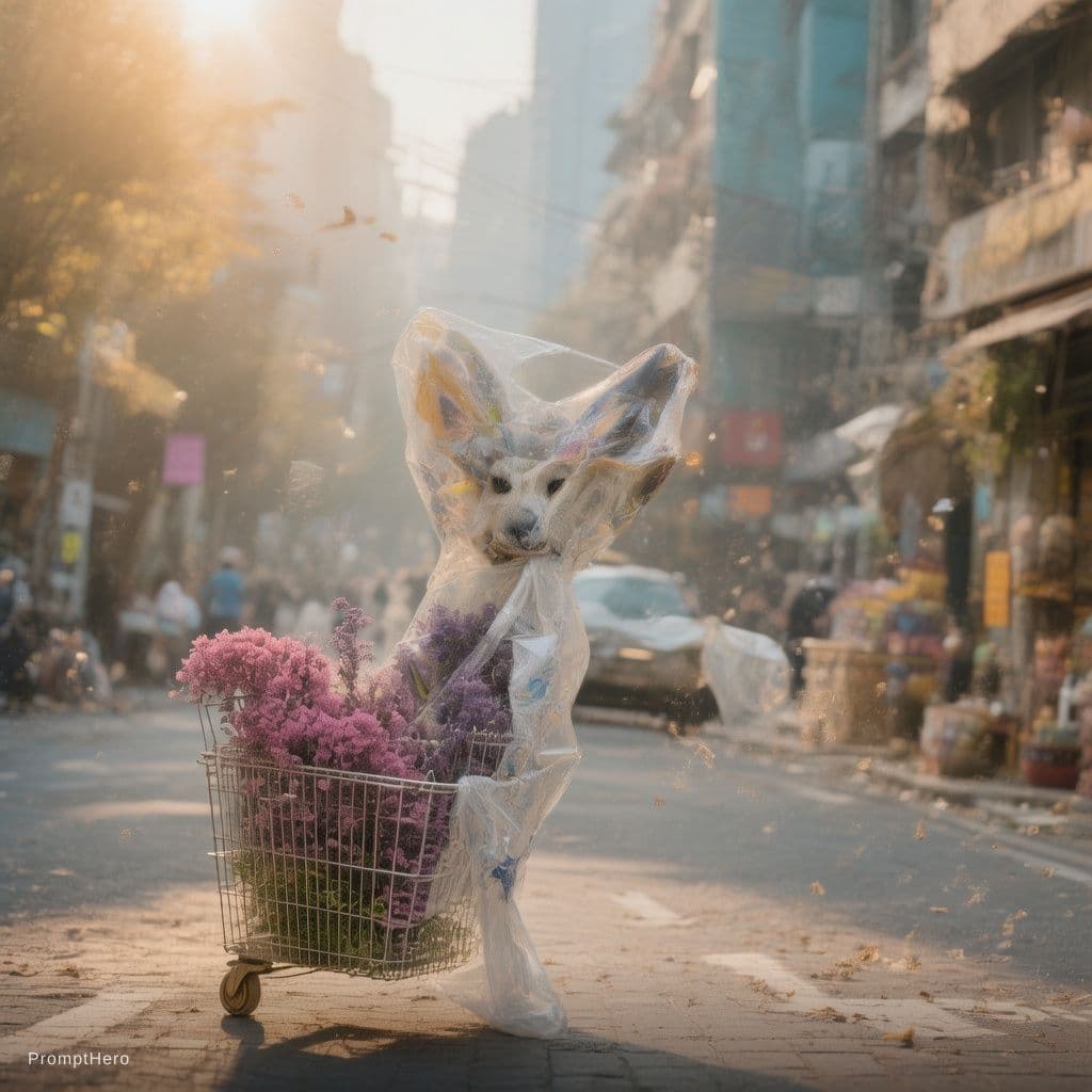 AI generated:  como hacer para que en toda la ciudad se pueda reciclar y eliminar la basura en las calles sin text...