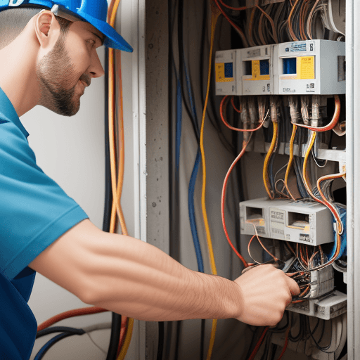 AI generated: electrician company