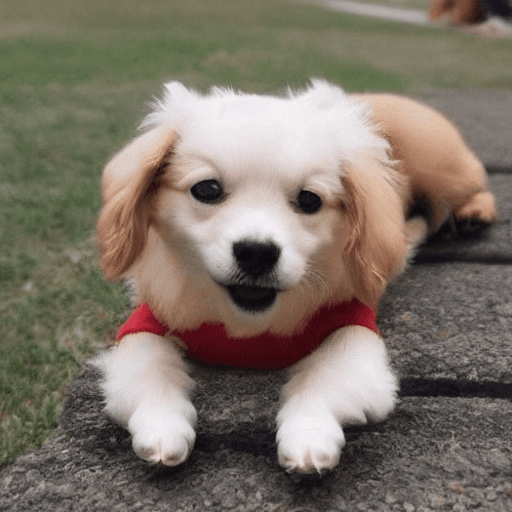 AI generated: cute dog