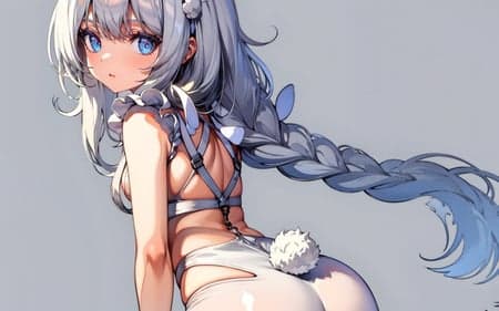 Le Malin (Azur Lane) Bunnysuit 恶毒 慵懒的白兔 兔女郎皮肤
