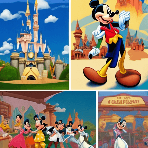 AI generated: disney style, man