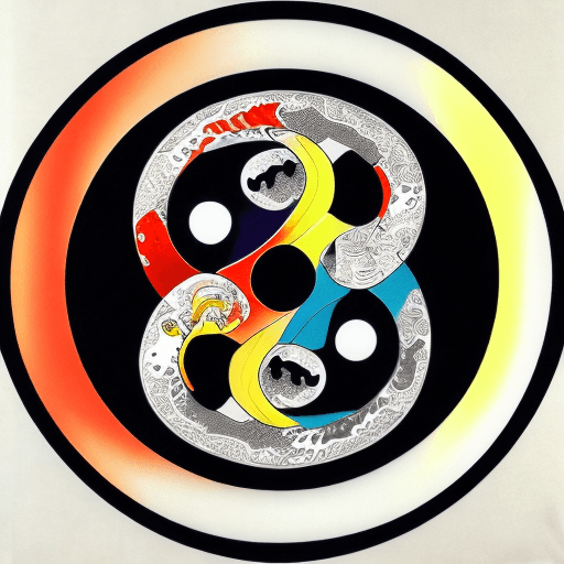 AI generated: yin yang, koi, molecular --q 2 --s 20000