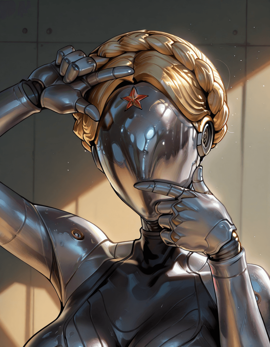 Robot Ballerine Twins from Atomic Heart