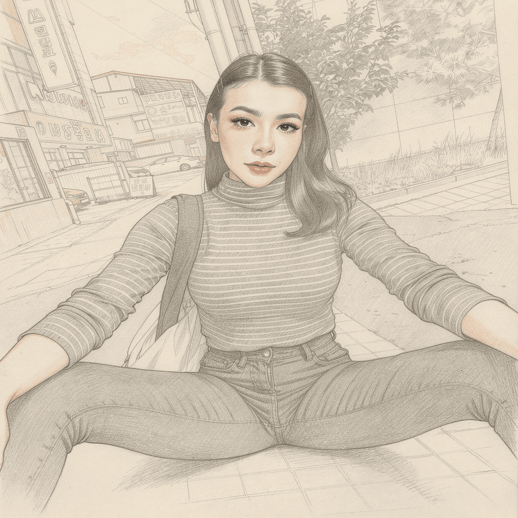 AI generated: Do not change her facial expression or features. Maintain her exact resemblance to the original phot...