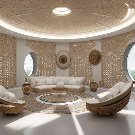 AI generated:  vogue decor, utra real, super realistc, haute definition, 4k ,4k , concept design , interior design...