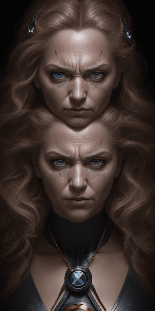 AI generated: amazing superhero man/woman, ultra realistic, zeiss portrait, leica portrait, photograph by Martin S...