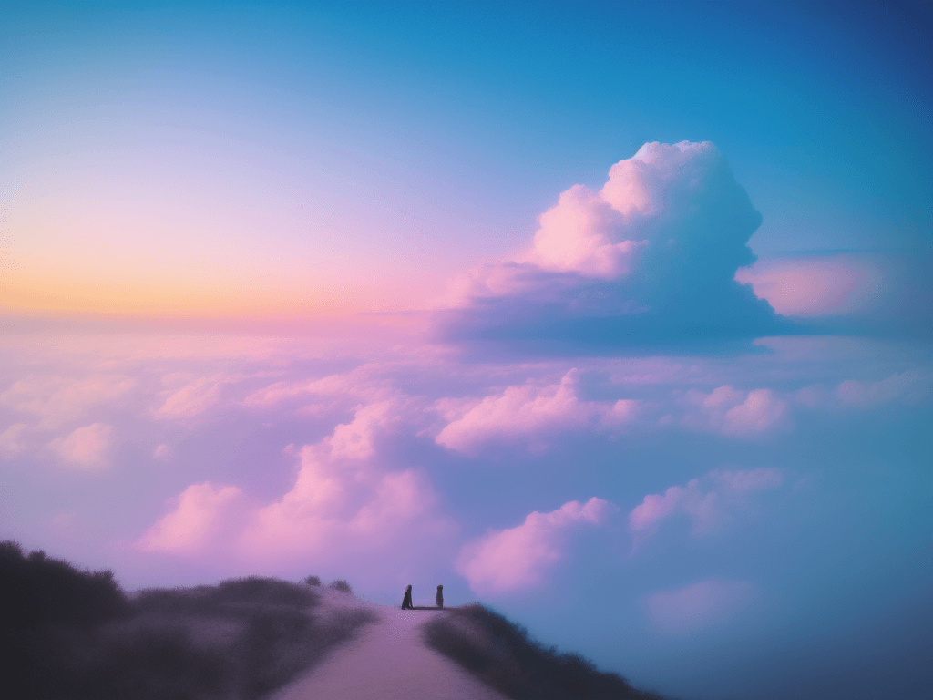 AI generated: Make me a beautiful picture of the sky