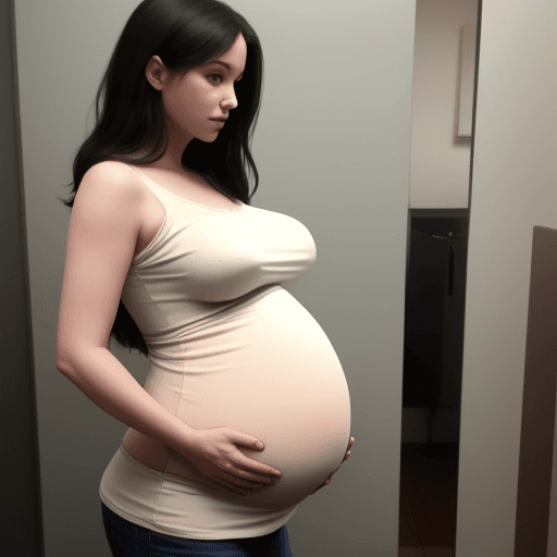 AI generated: pregnant