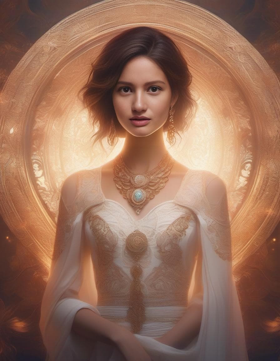 AI generated: Wandering alone, Lost in thought, Ahri, seeking solace, Finding peace within| centered| stunning vis...