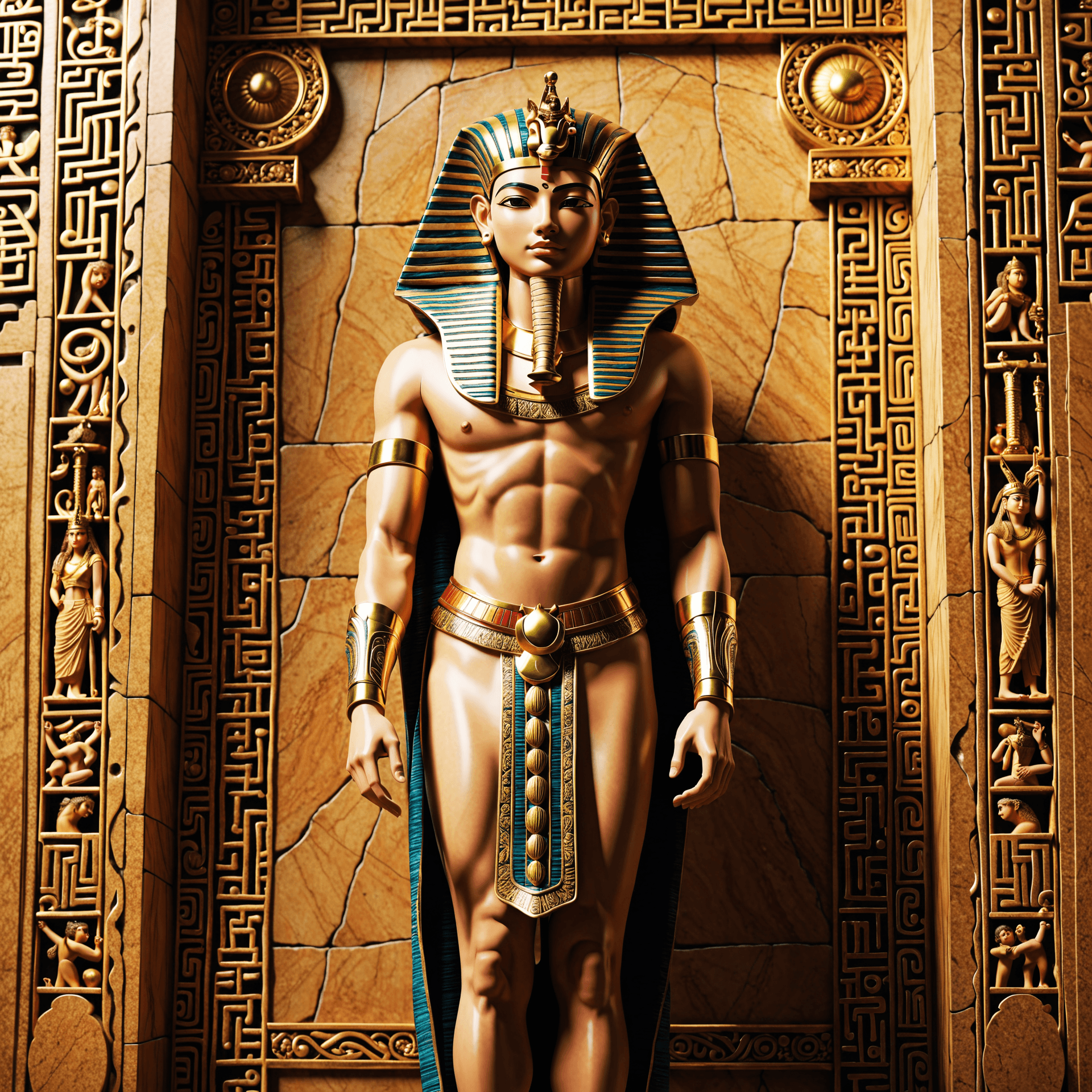 AI generated: In the land of the Nile, where sands stretch far and wide, Ancient Egypt's culture and glory do abid...