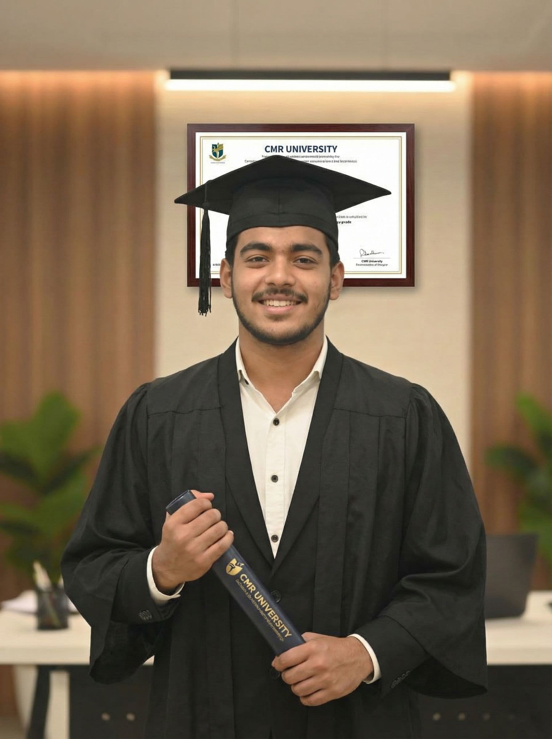AI generated: Make with CLG degree after 4 year from cmr University 
