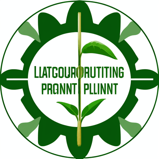 AI generated: logo for laboratory propagating plants