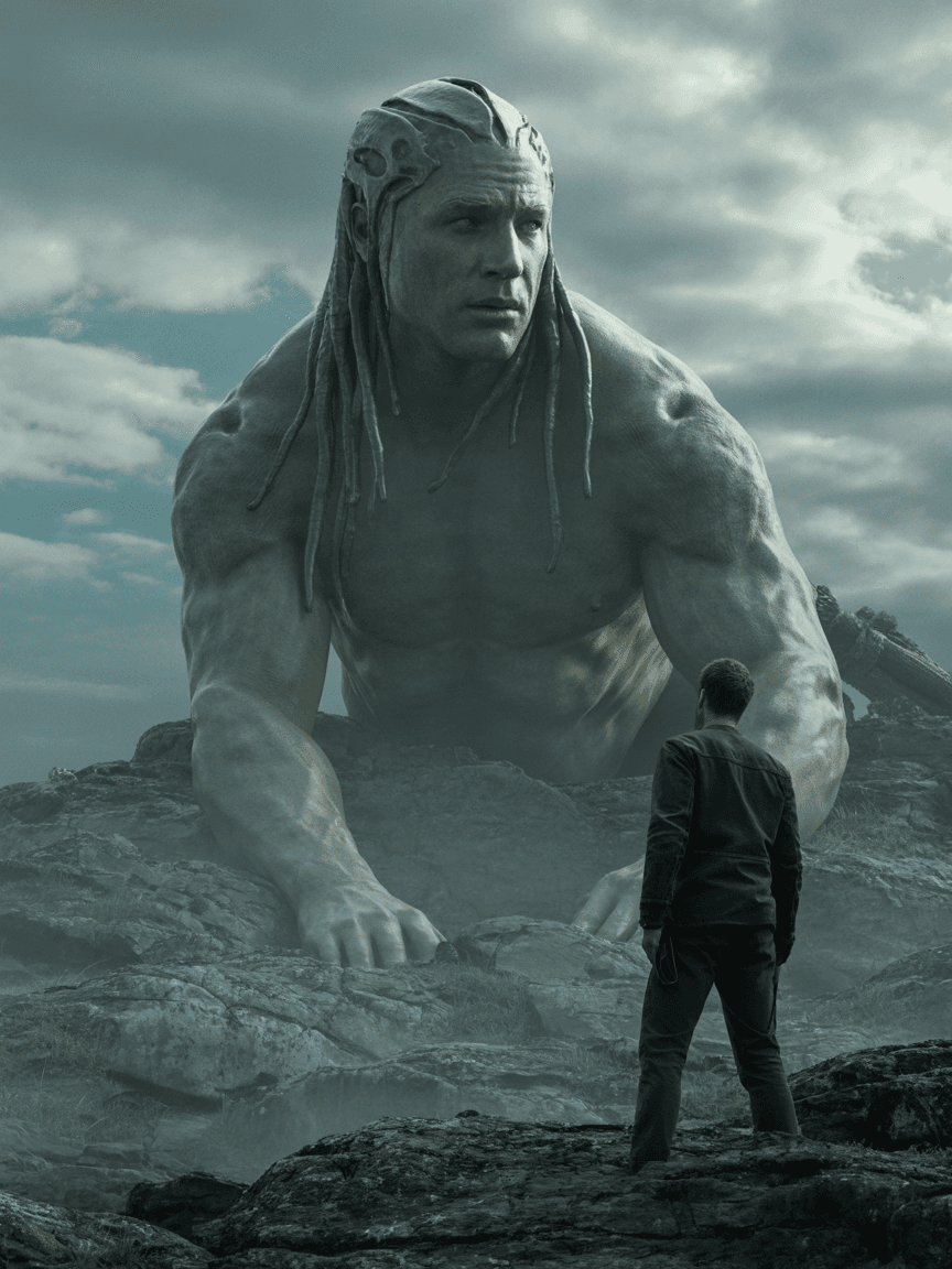 AI generated: Prometheus, I am gazing on thee now! With the cold breath of fear upon my brow, Not without mist of ...