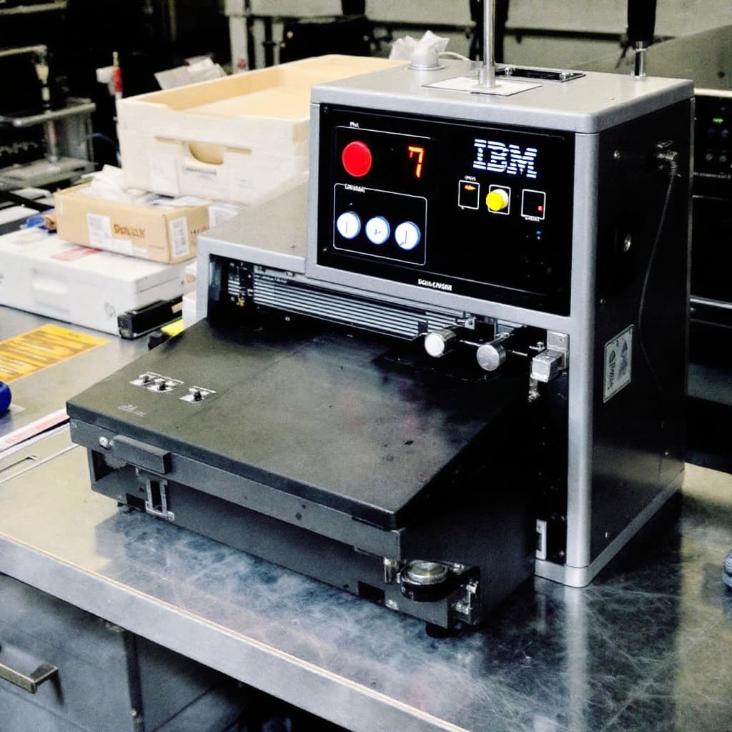 AI generated: IBM 026 CARD PUNCH 
 --v 7