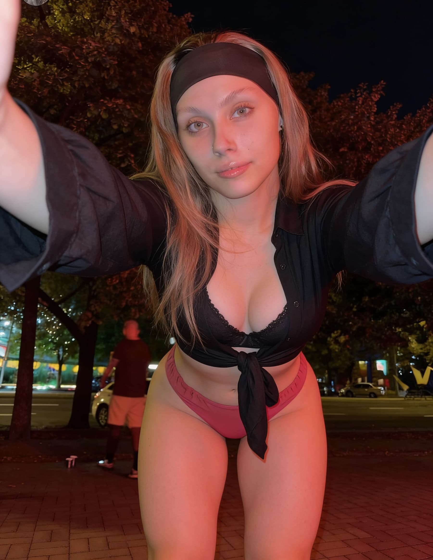 AI generated: read first*** Note: I uploaded a photo with prompt of what she's wearing.

My Client just designed t...
