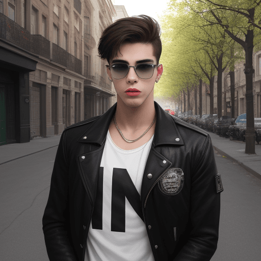 AI generated: He was born on a street between a park and a club
