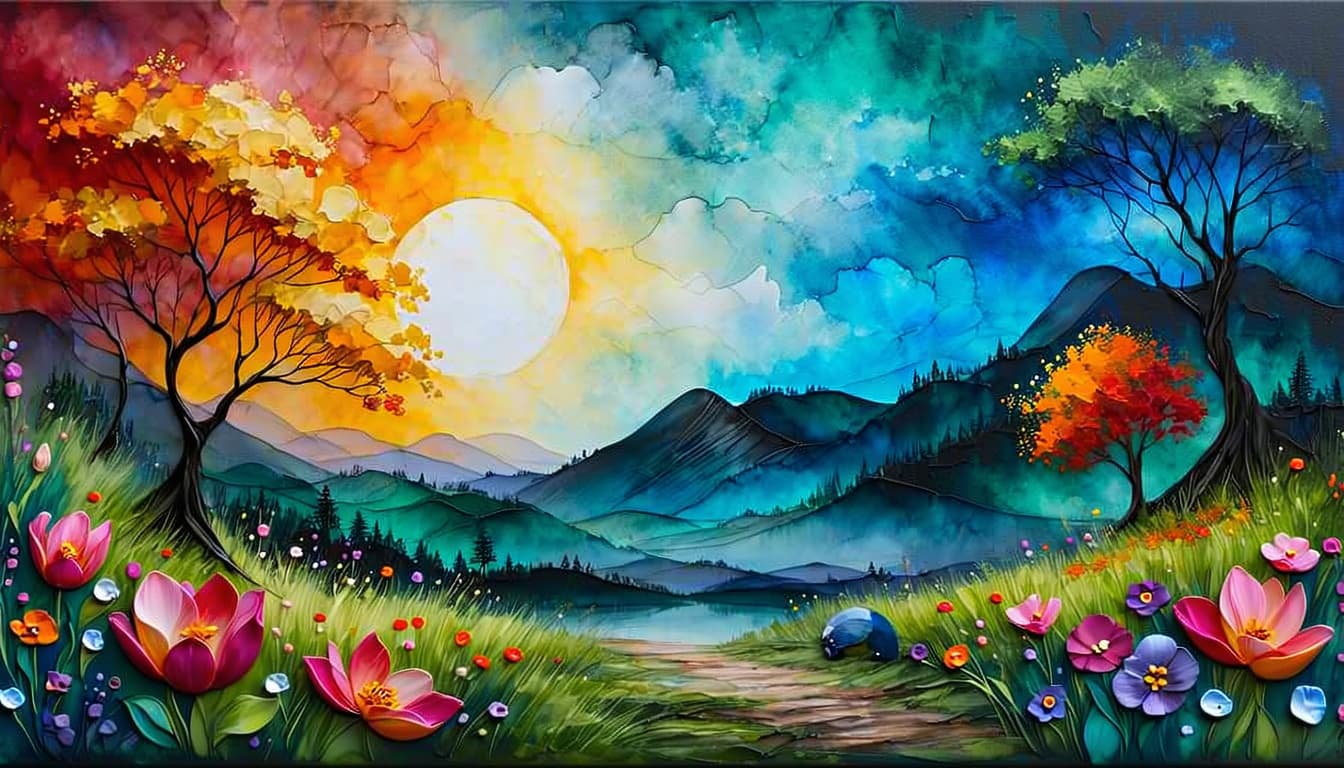 AI generated: "I welcome this new day as a canvas for creative expression", "embracing the unique perspective and ...