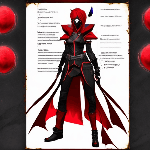 AI generated: 
generate a warlock character based in destiny the videogame with a Harley Quinn themed armor and a ...