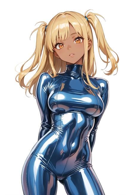 Glossy Latex Bodysuit