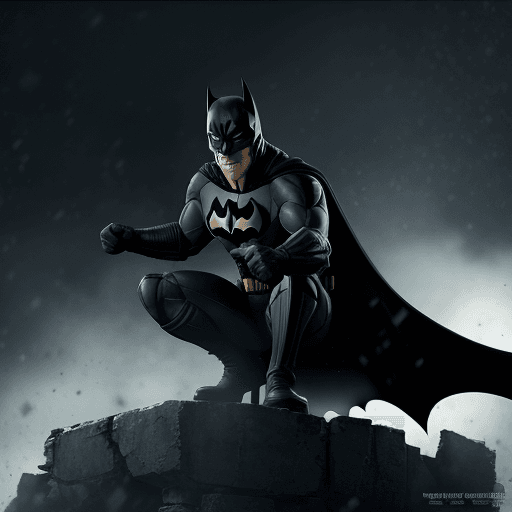AI generated: Batman in russia, 8k