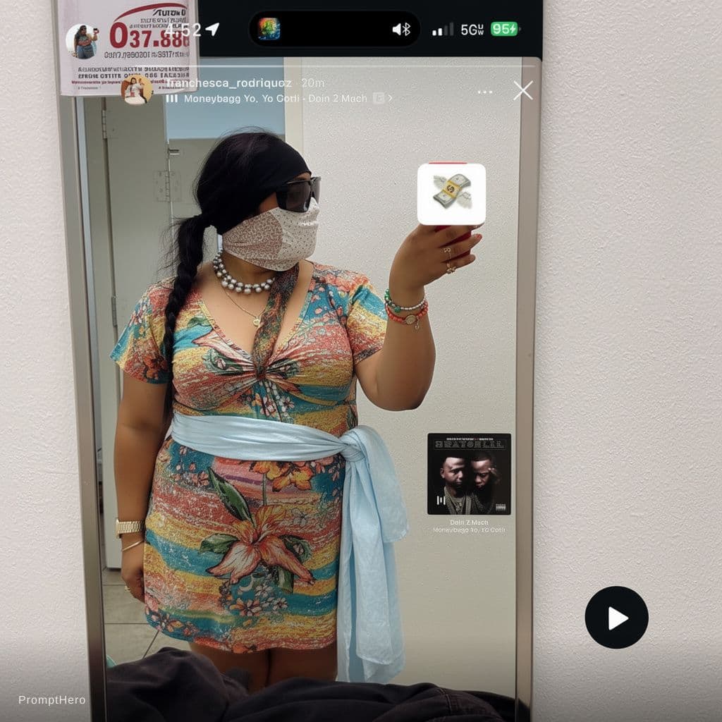 AI generated: Subject in bikini 