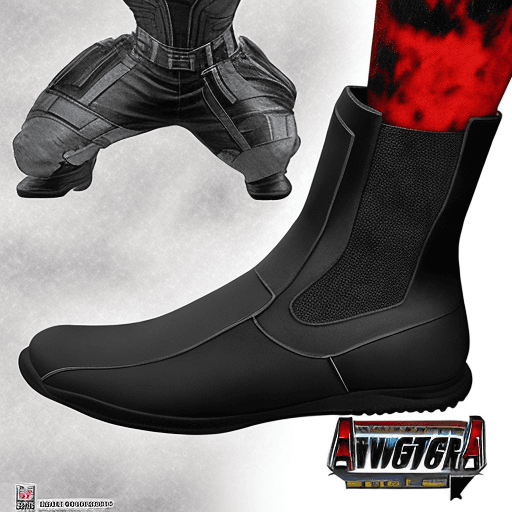 AI generated: Ultra realistic, black widow, avengers, boots, 