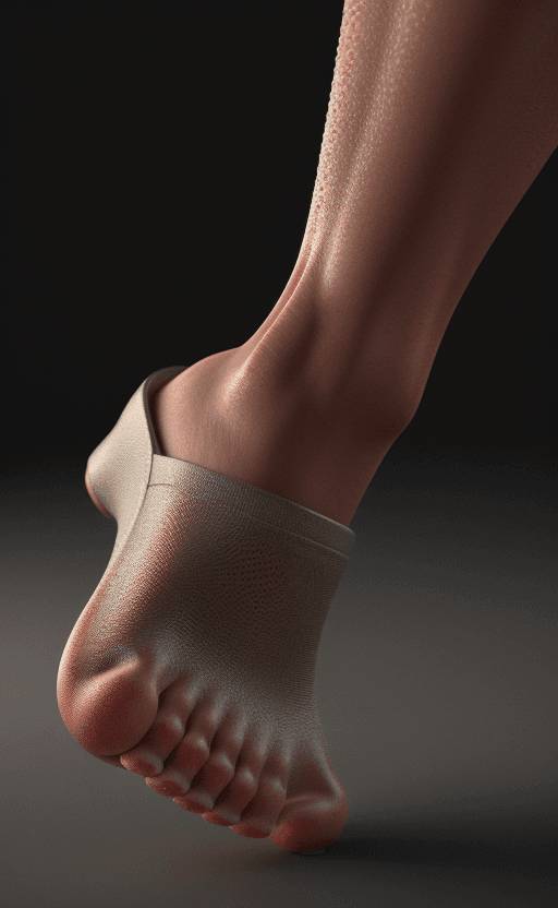 AI generated: hyper realism, high detail, octane render, 8k, feet 