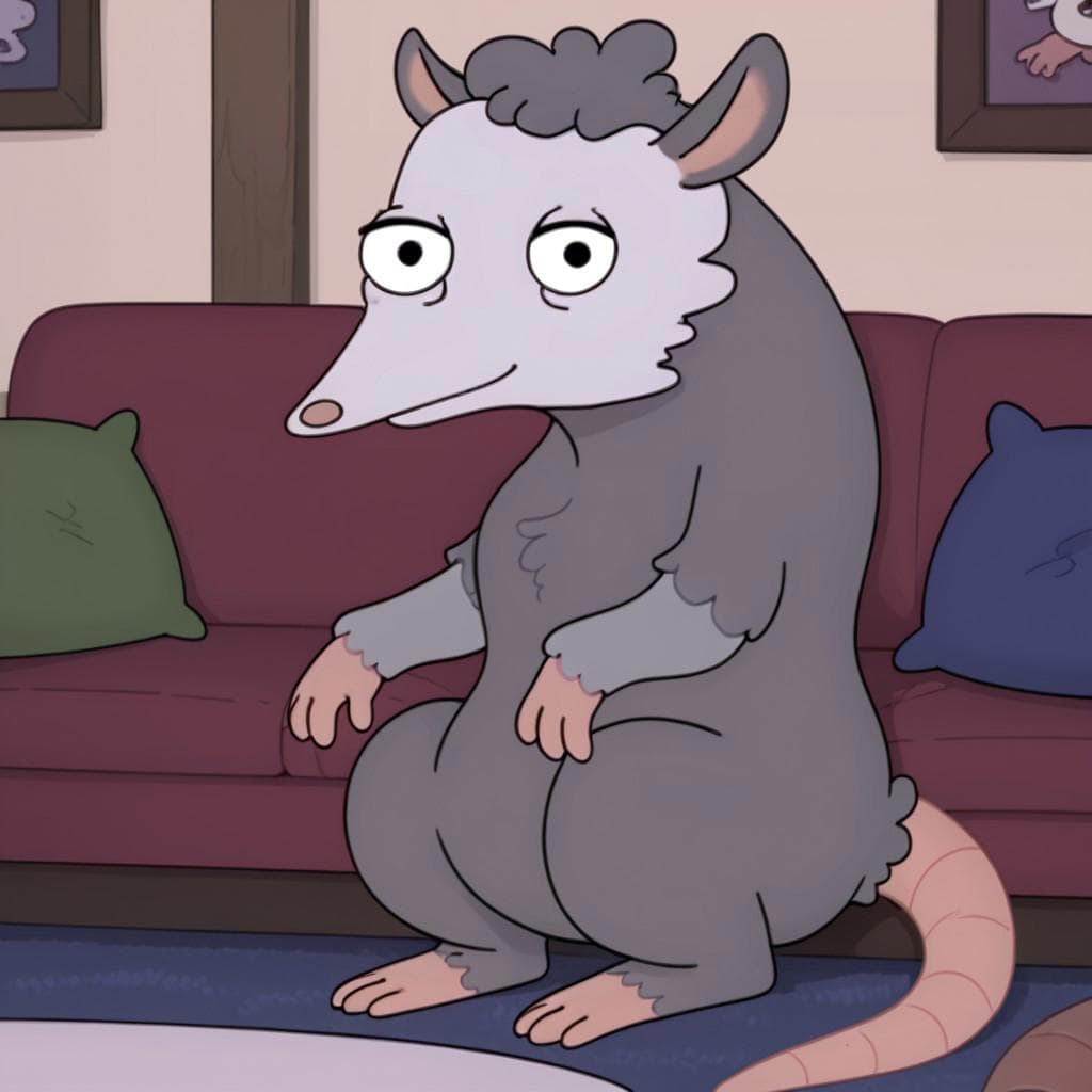 Opossum Mother (Housebroken) - Image 3